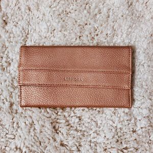 Rose Gold Sephora Brush Travel Bag